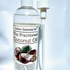 Fractionated coconut oil